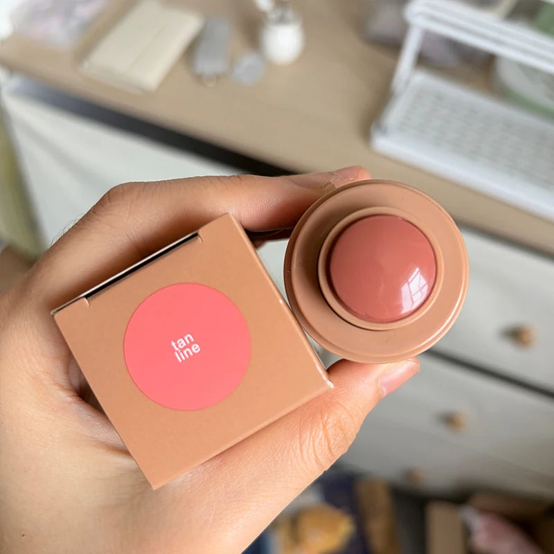 ROD Makeup Set Lip Balm Smoothing Lip Gloss Moisturizer Cheek Hydrating Skin Care Products Natural Rouge Blush Stick Storage Bag
