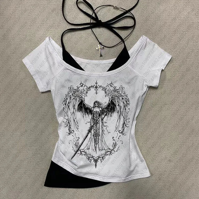 Graphic Print Top