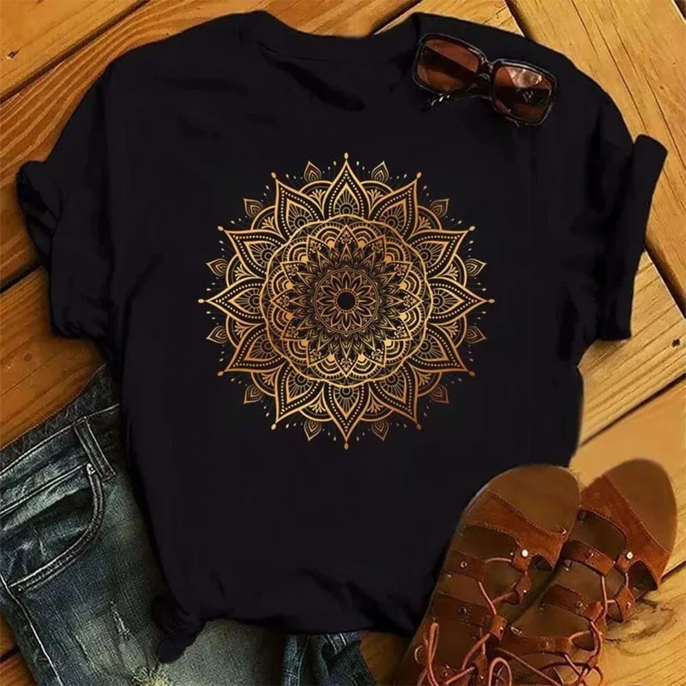 Mandala Floral Printed Tee