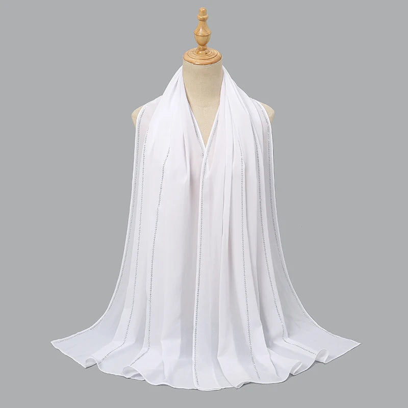 Diamond Chiffon Hijab