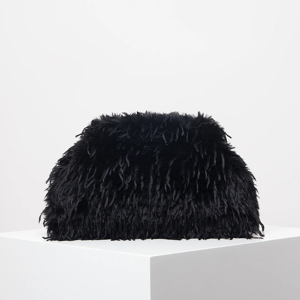 Fuzz Clutch Bag