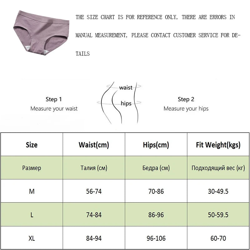 3Pcs/set Sexy Women's Panties Cotton Underpants Seamless Soft Underwear Lovely Sweet Girls Lingerie Bow-knot Mid Waist Briefs
