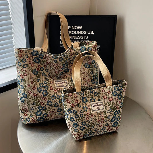 Floral Canvas Bag