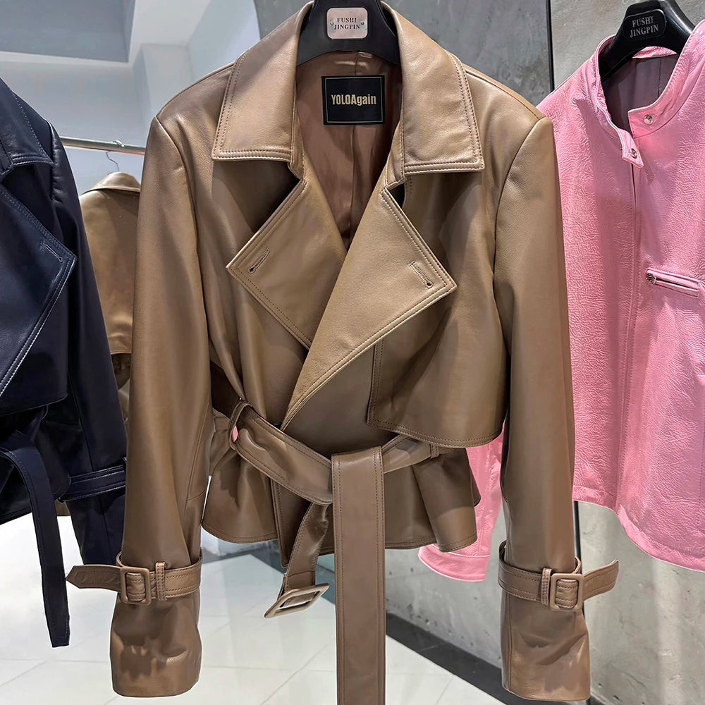 YOLOAgain Real Leather Jacket