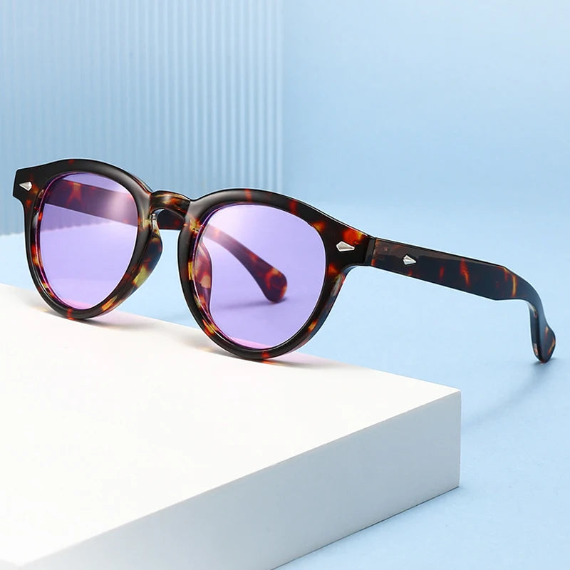 JNPCXI Retro Round Sunglasses