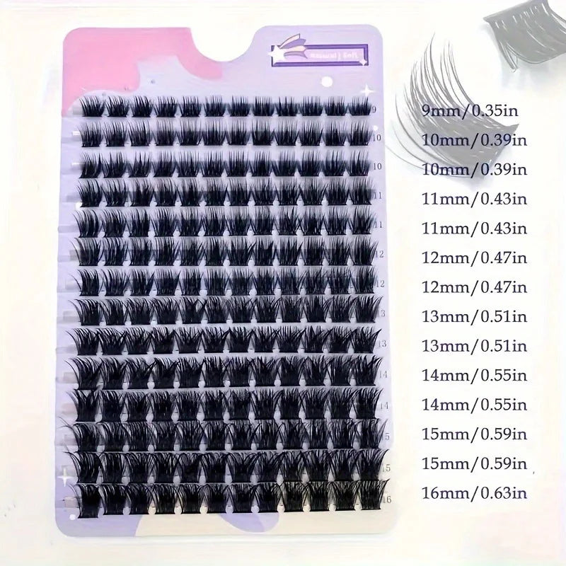 MIAOJIE DIY Clusters Eyelashes