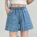 Pleated Shorts