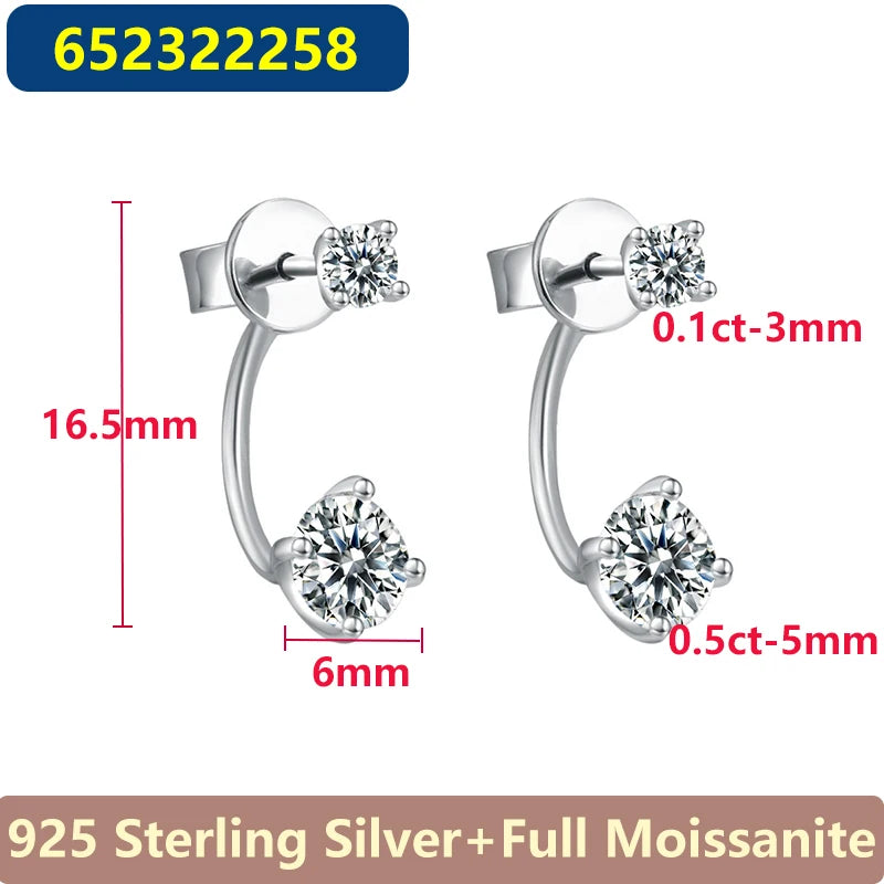 Moissanite Earrings