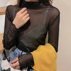 See Through Transparent Top
