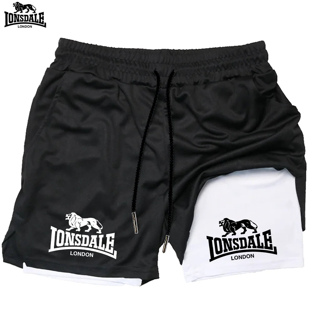 Pattern Printed Fitness Shorts