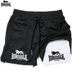 Pattern Printed Fitness Shorts