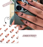 Simple French Wearable False Nails