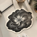 Flower Bathroom Floor Mat