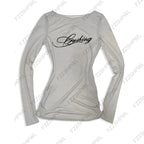 Letter Print T-Shirt