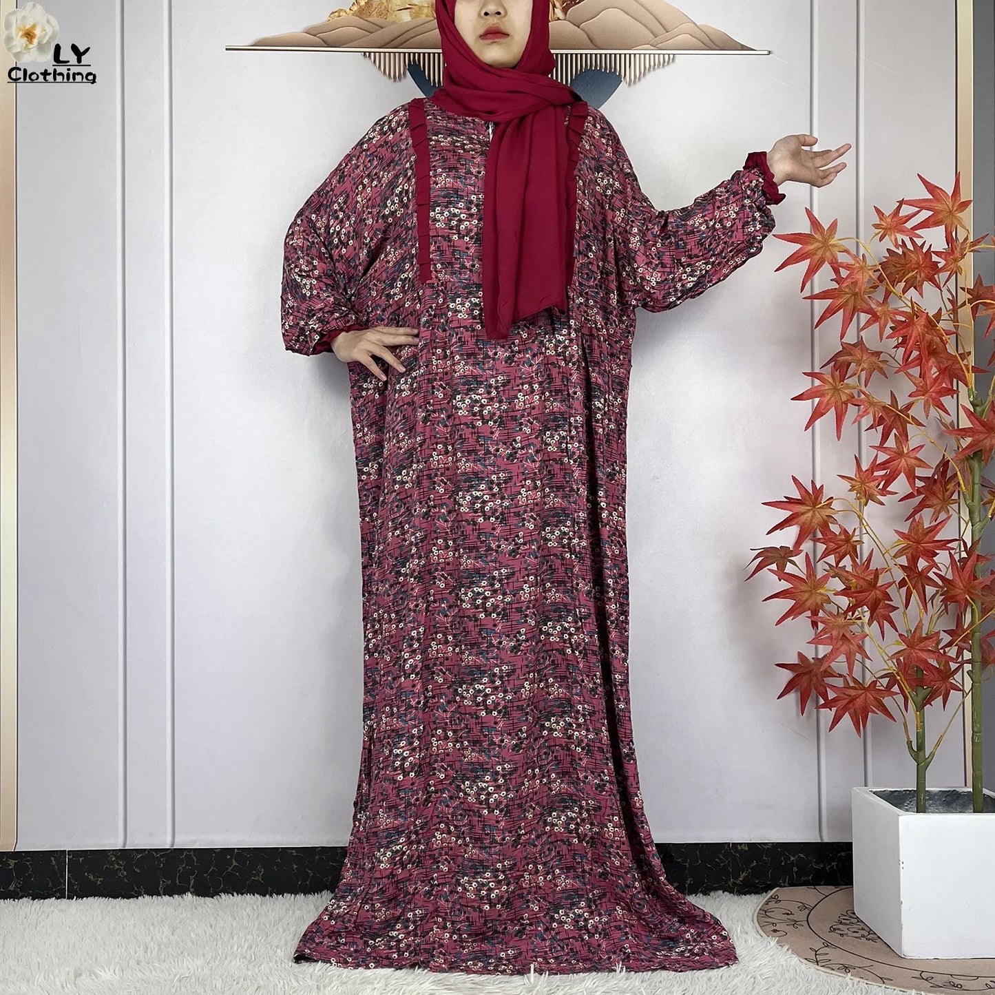 Long Sleeves Abaya