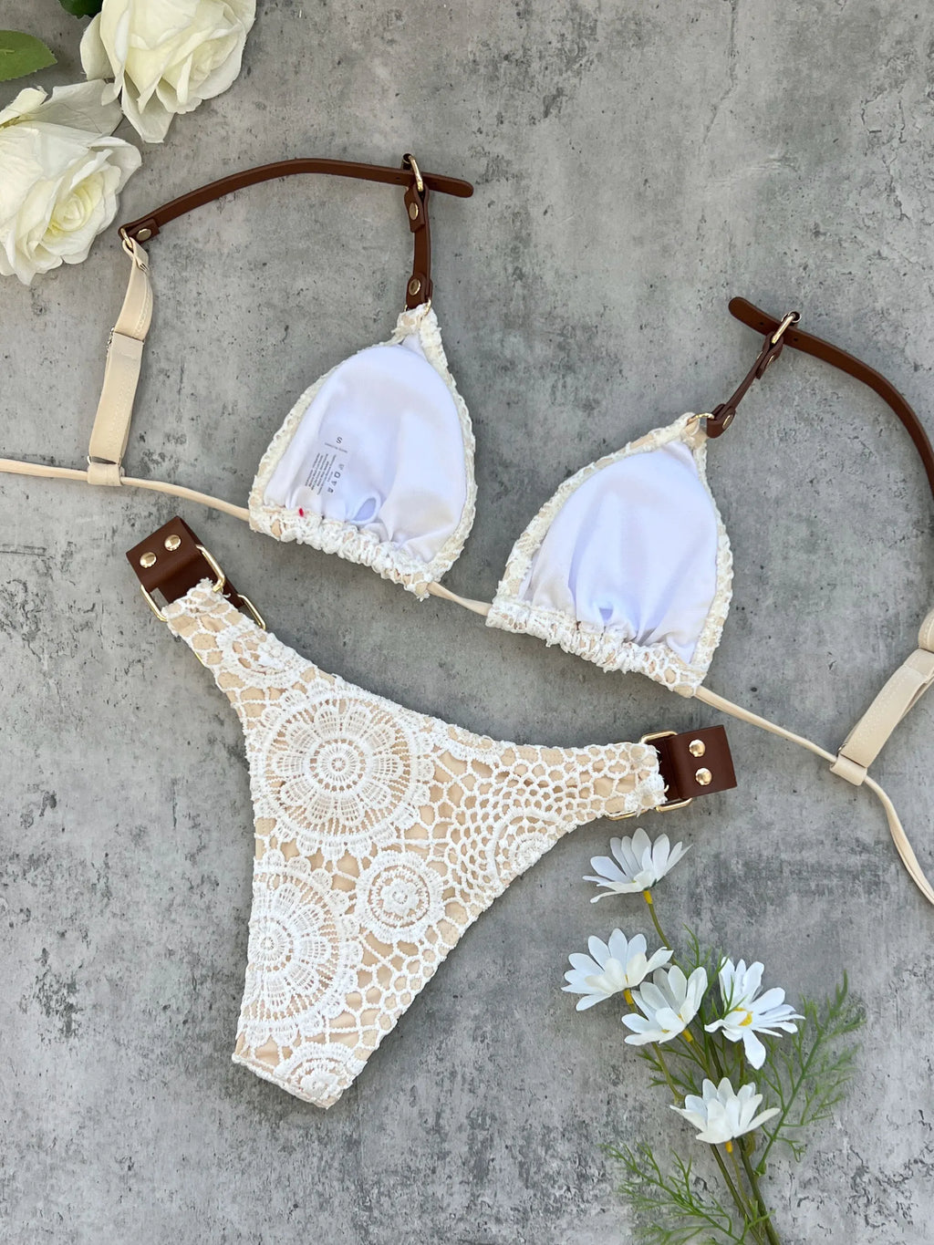 Telaura Boho Crochet Bikini