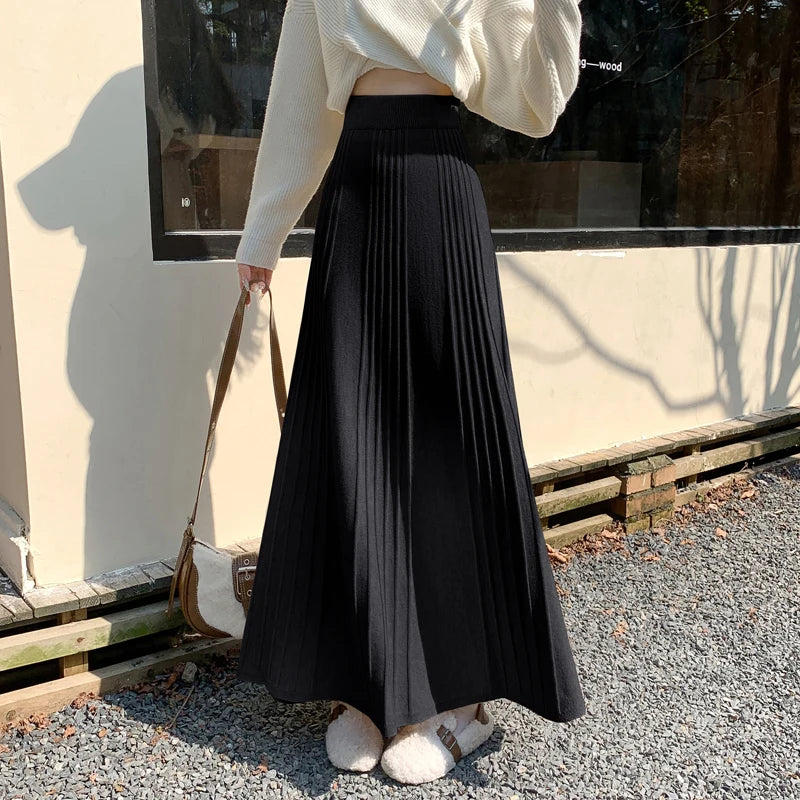 Knitted Midi Skirt