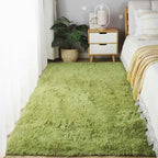 Shag Living Room Silk Wool Carpet