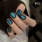 12ml 1-21pcs Brown Gold Cat Eye Gel Nail Polish