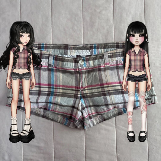 Checkered Shorts