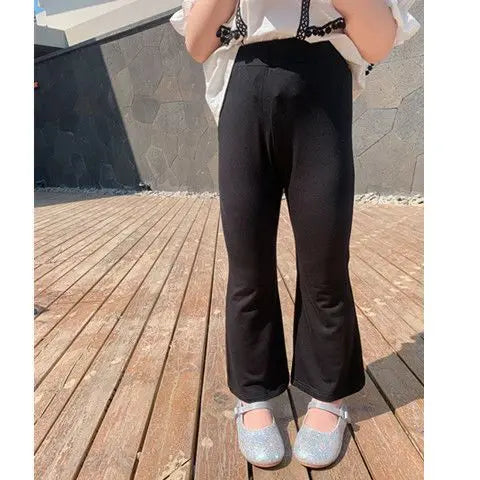 Solid Flared Pants