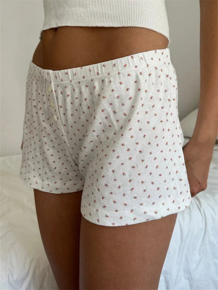 Casual Elastic Shorts