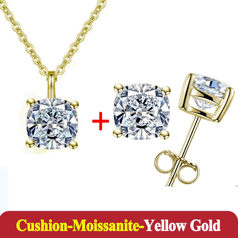 1-3ct Moissanite Diamond Jewelry Set