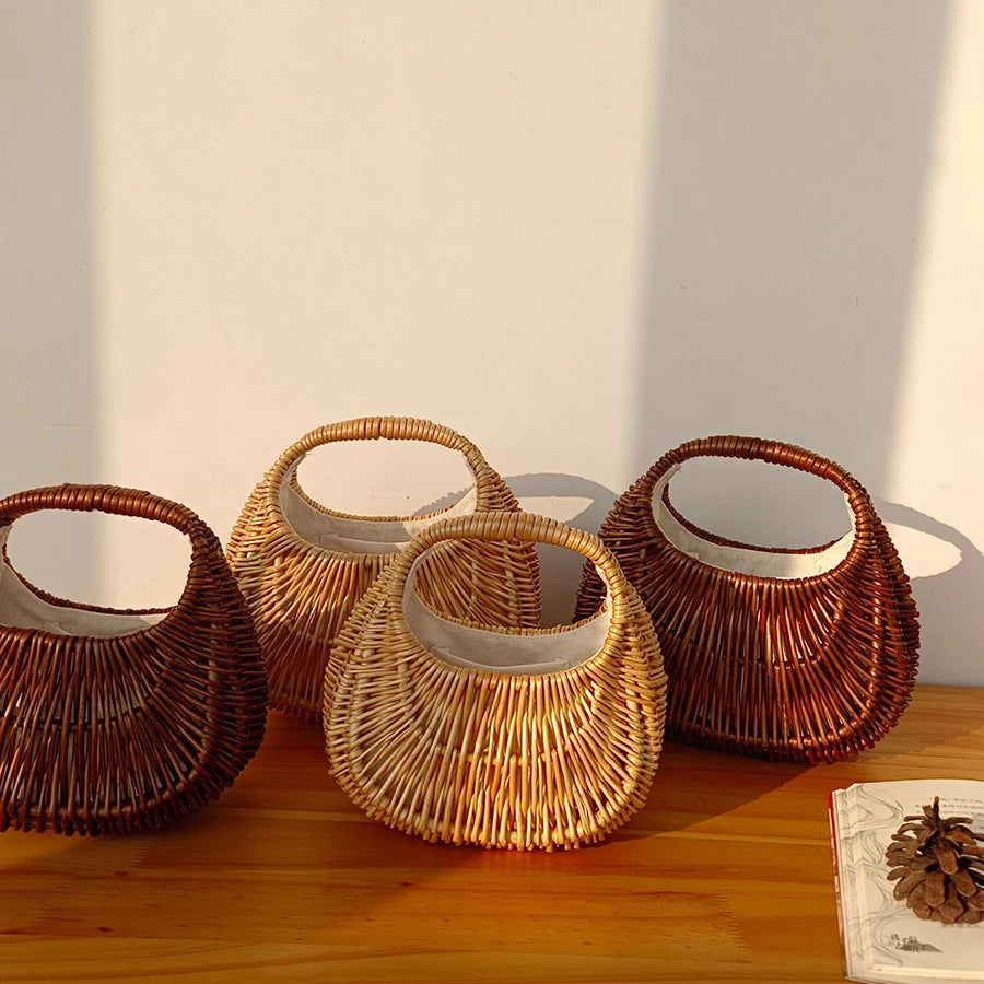 Rattan Straw Bag