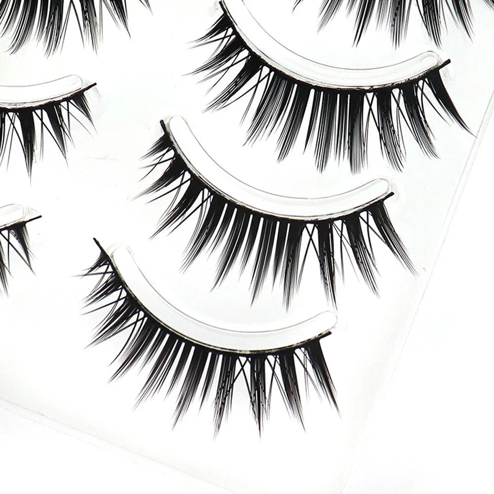 5 Pairs Thick False Eyelash