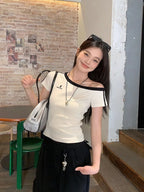 Off Shoulder Sport Top