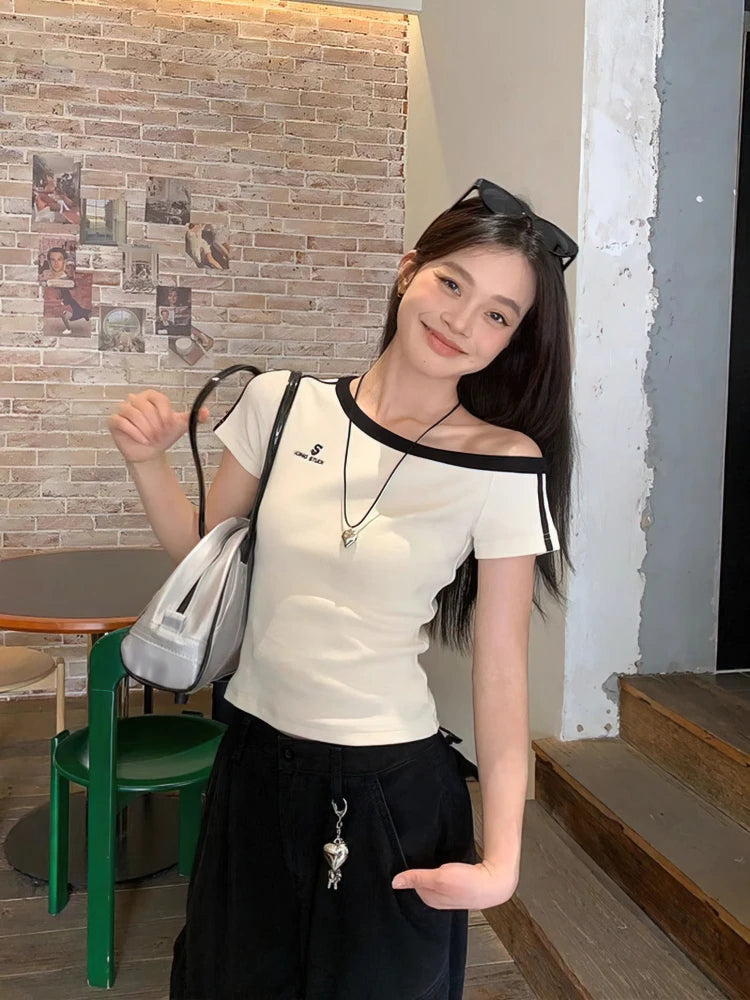 Off Shoulder Sport Top
