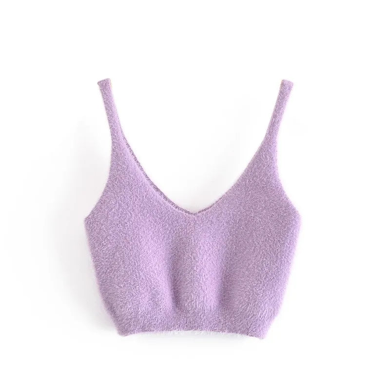 Sleeveless Cropped Top