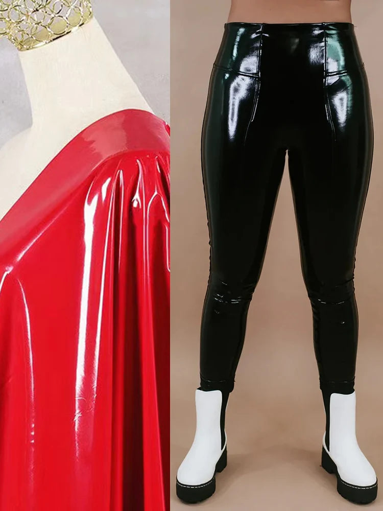 Faux Latex Pants