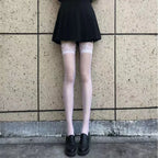 Lace Transparent Thigh High Socks