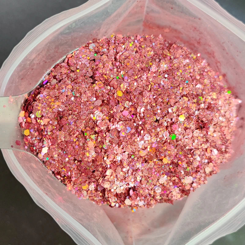 1KG Wholesale Mixed Size Holographic Nails Sequins Manicure Glitter Flakes Paillettes Nail Art Decorations Body/Face Glitter