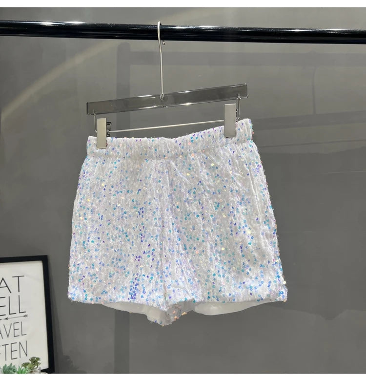 Sequined Shorts
