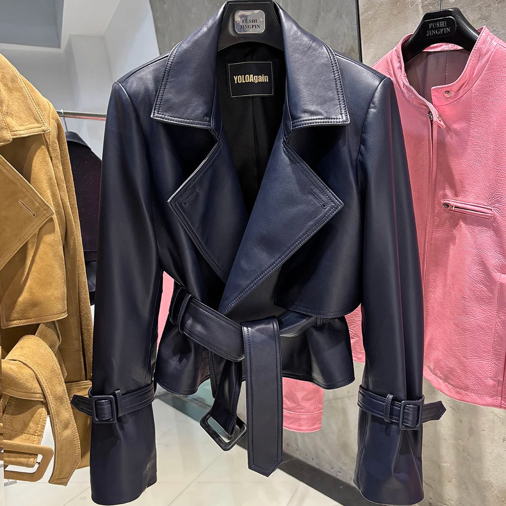 YOLOAgain Real Leather Jacket