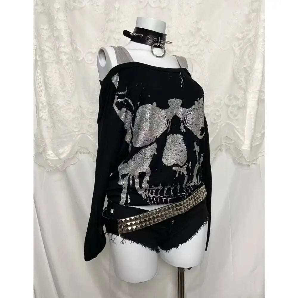 Cross Print Tee