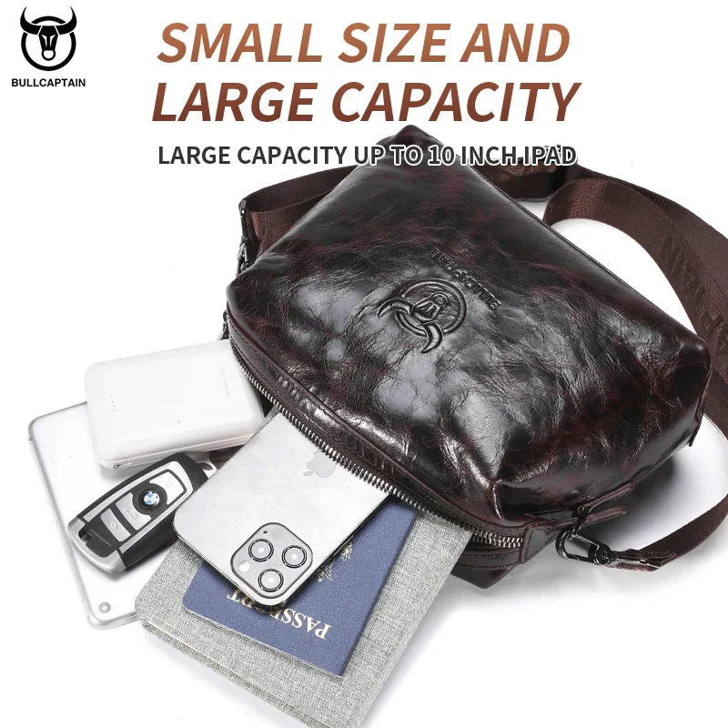 Genuine Leather Shoulder Bag