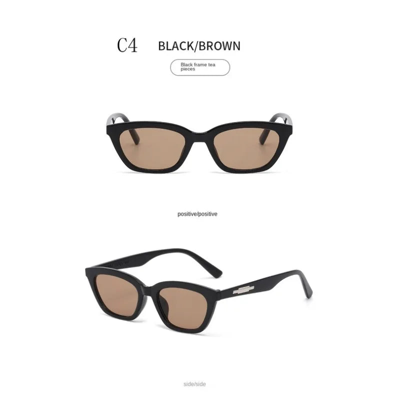 Summer Trendy Sunglasses Small Frame Cat Eye Gootrades UV400 Shades Vintage Eyewear Sun Protection Sun Glasses