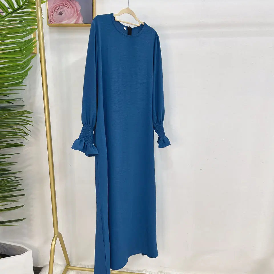 Loose-Fit Plain Abaya