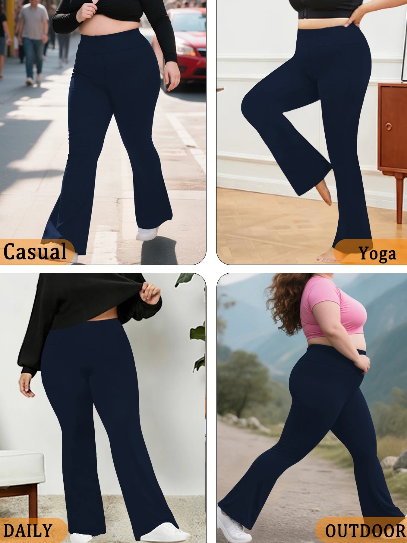 Super Soft High Waisted Flare Pants