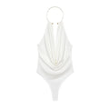 Sculpted Neckline Bodysuit