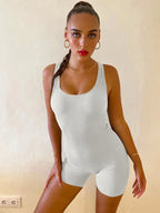 Sleeveless Bodycon Romper