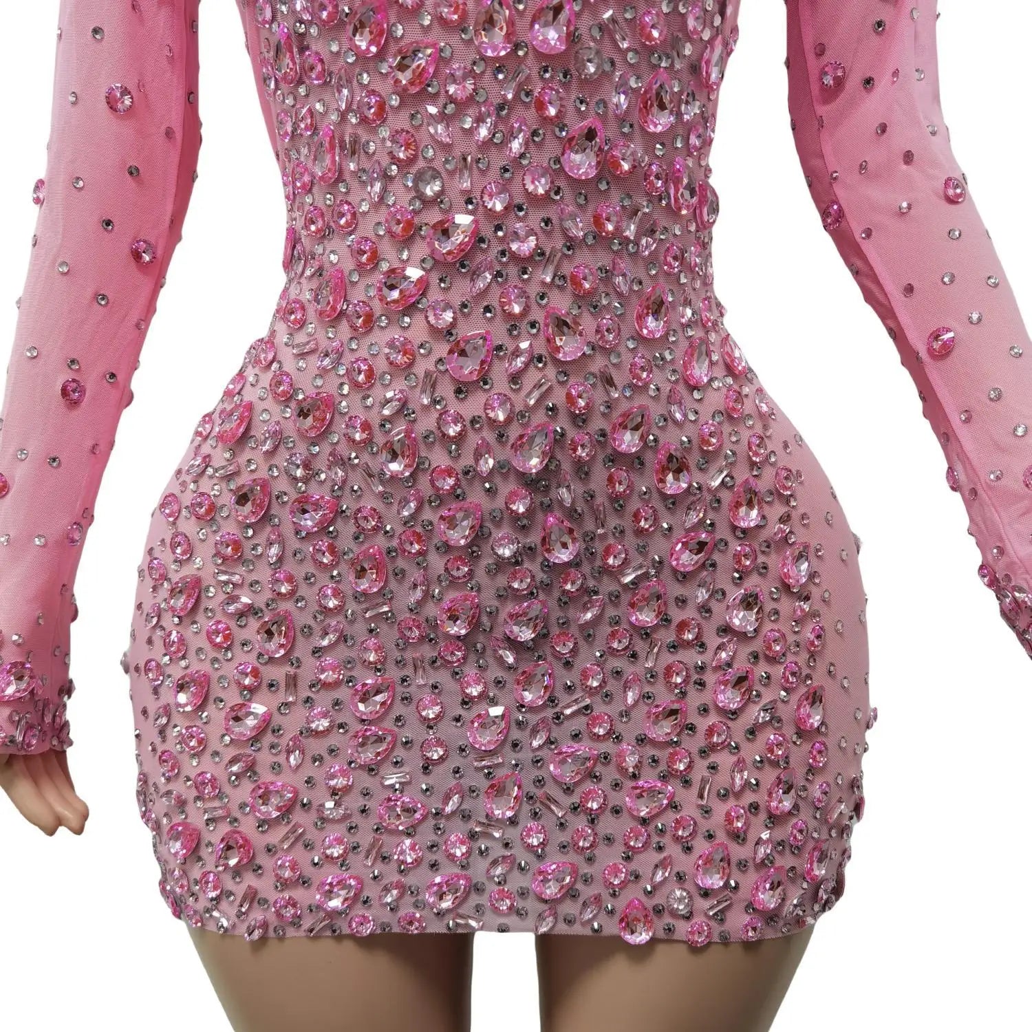 Rhinestones Dress