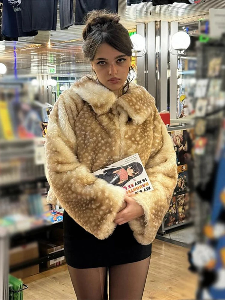 Faux Fur Short Coat