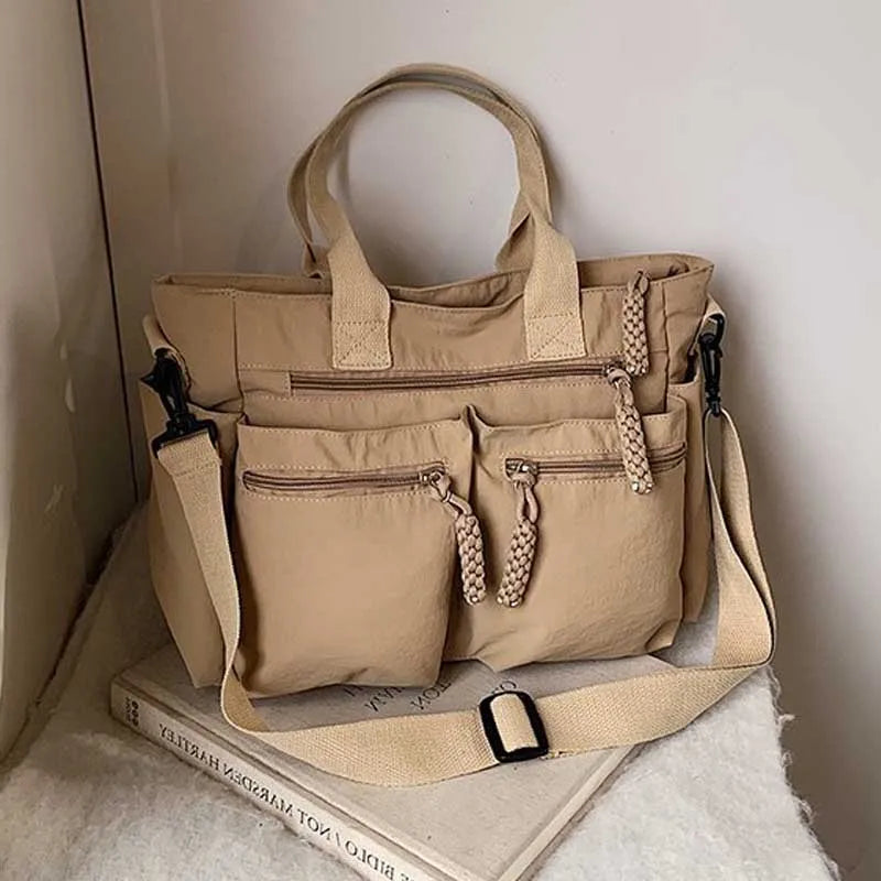 Nylon Fabric Tote Bag