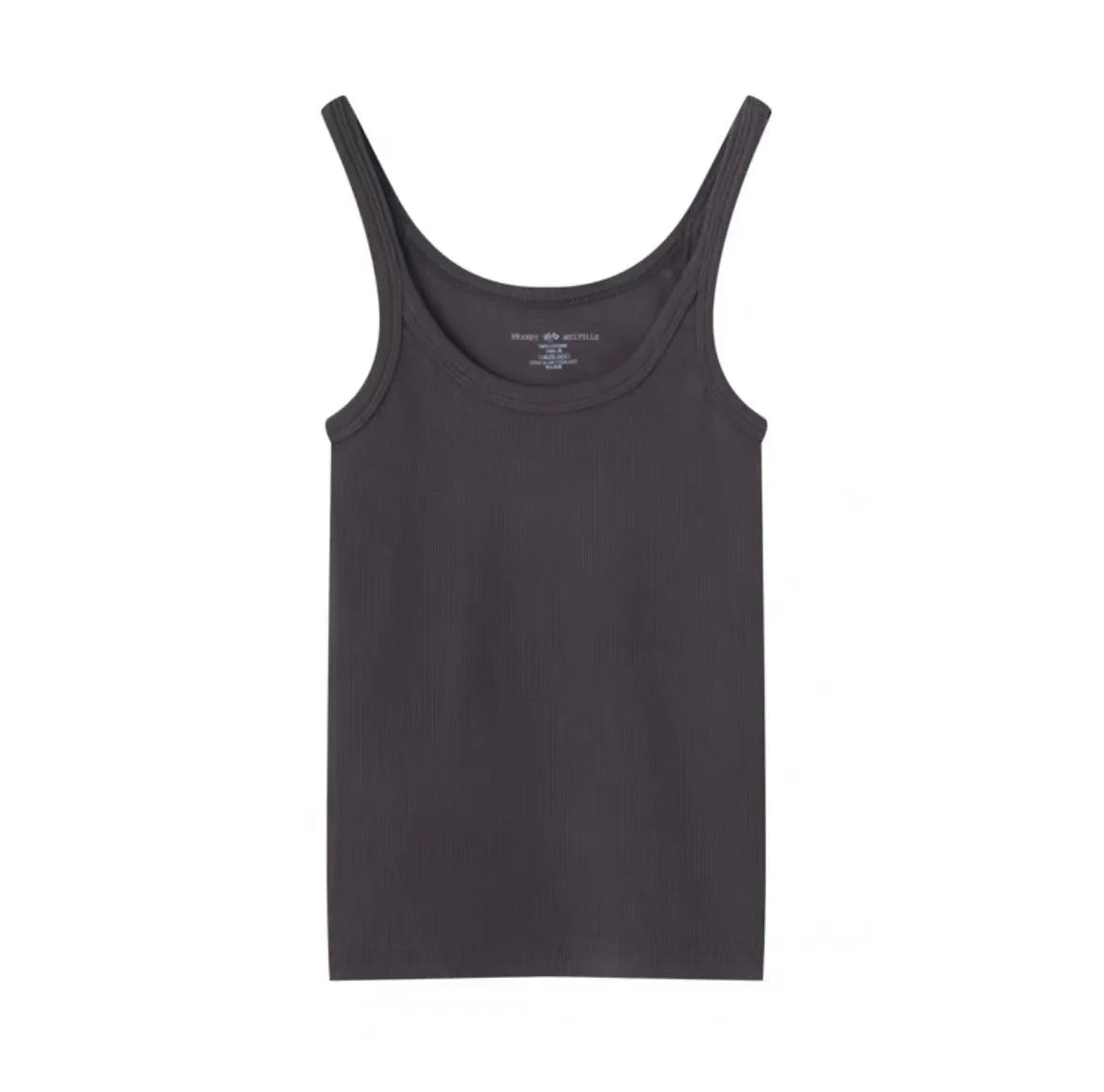 Simple Basic Ribbed Tank Top
