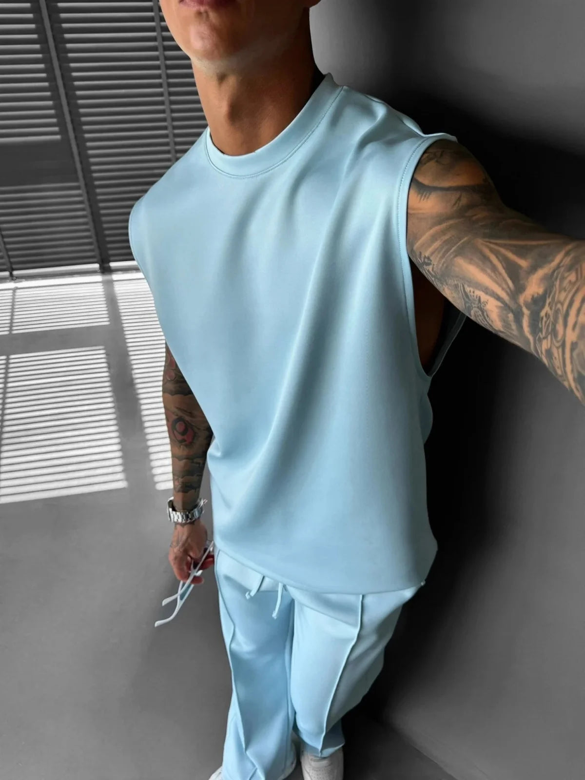 Minimalist Sleeveless Set