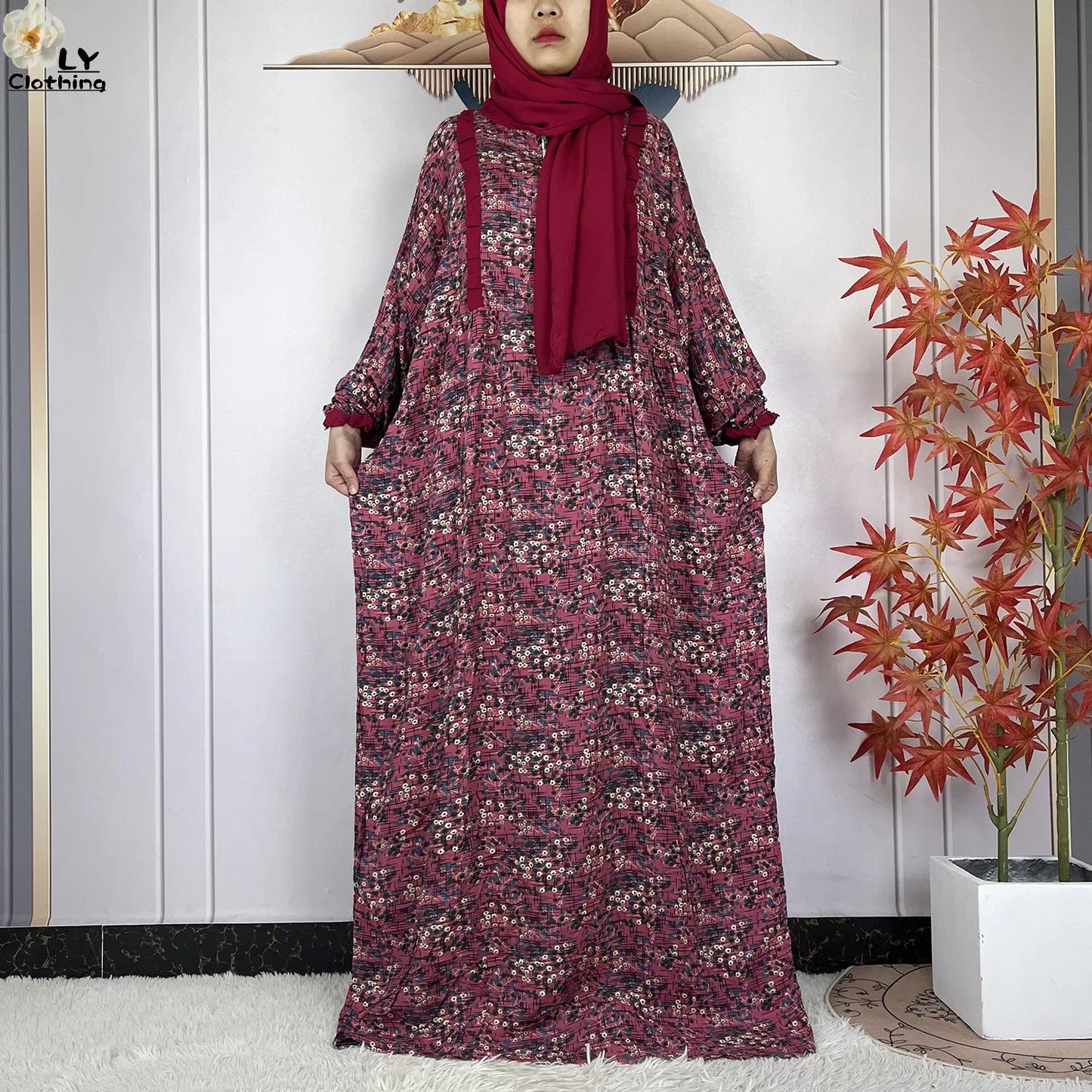Long Sleeves Abaya